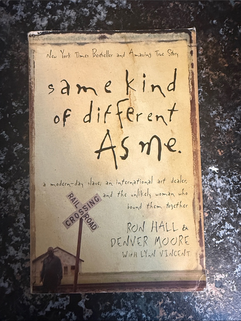 Same Kind of Different As Me - Book with Cream Cover
